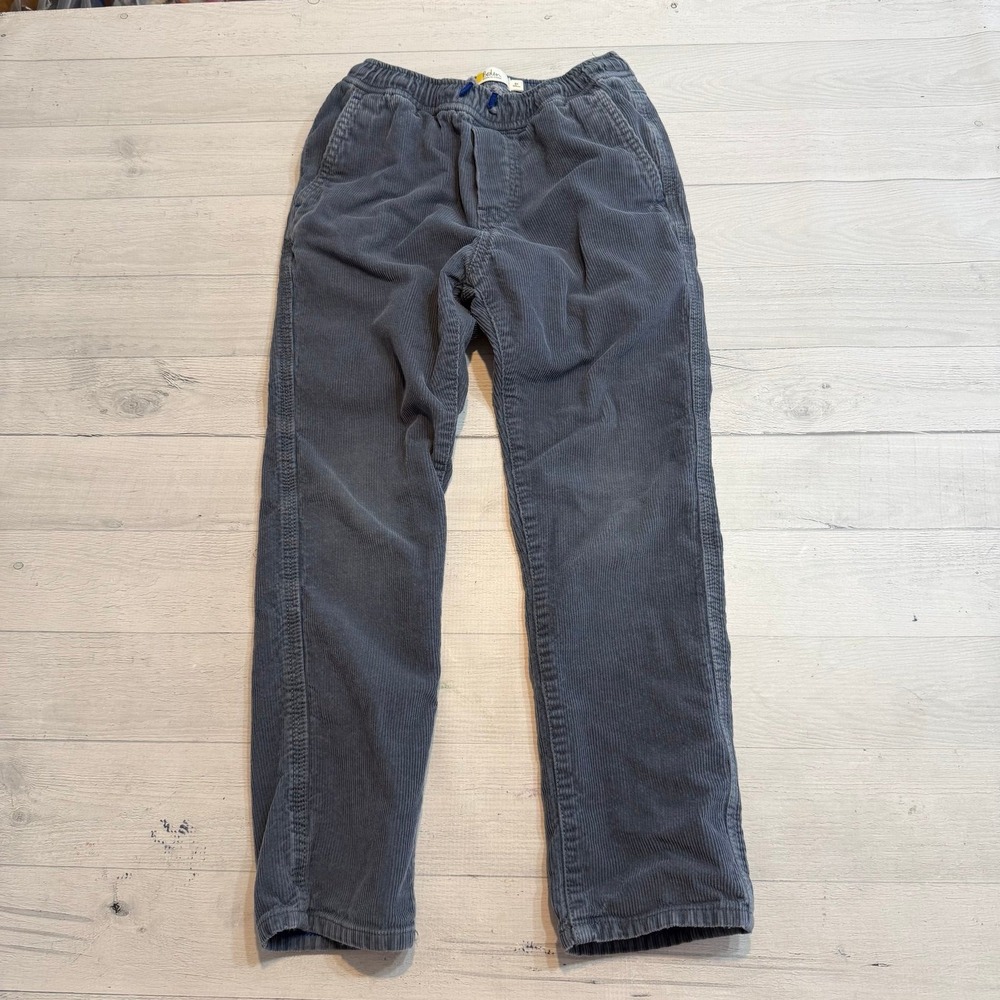 Mini Boden blue corduroy pull on pants 8 years‎